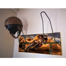 Resim Özel Fotoğraflı Kask Askısı, Motorcu Kask Askısı, Personalv19 