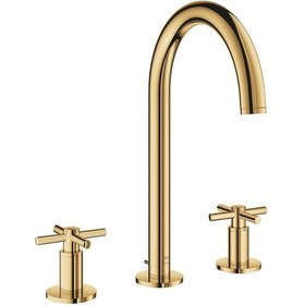 Resim Grohe Atrio 3 Delikli Lavabo Bataryası L-Boyut - 20643GL0 Altın 