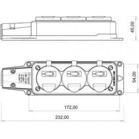 Resim Üçlü Grup Priz BK1-1402-3613 