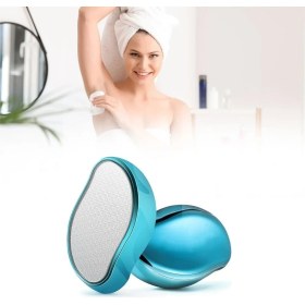 Resim Buffer® Acısız,ağrısız Manuel Tüy Dökücü Kristal Epilatör Tüy Silgisi Epilasyon 