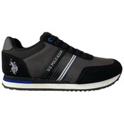 Resim U.S. Polo Assn. Jupiter Erkek Siyah Spor Ayakkabı 