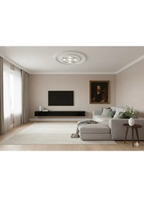 Resim Motifpiyer Tavan Spot Göbegi-Motifli-Yuvarlak-51-86cm-Dış-Çitalı 