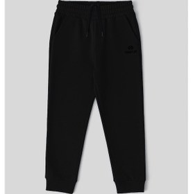 Resim Tommylife Siyah Standart Fit Manşetli İnce Erkek Çocuk Eşofman Alt - 11205 SIYAH 