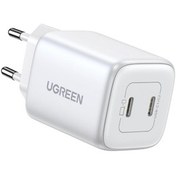 Resim Nexode CD294 45W USB Type-C QC 4.0 PD Gan X 2 Portlu Hızlı Beyaz Şarj Cihazı Ugreen