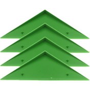 Resim Suntek Çoğu Masa İçin 4 Parçalı Langırt Masası Köşe 