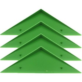 Resim Suntek Çoğu Masa İçin 4 Parçalı Langırt Masası Köşe 