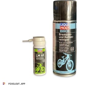 Resim Liqui Moly Bisiklet Zincir Temizleme 400Ml + Zincir Yağlama 50Ml 