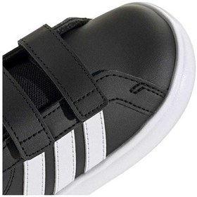 Resim Adidas Grand Court 3.0 Bubble Bebek Siyah Sneaker Siyah 