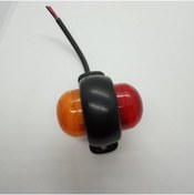 Resim T.A.S. Ledli Mini Takoz Lamba Kırmızı-sarı12&24v (4 ADET) 
