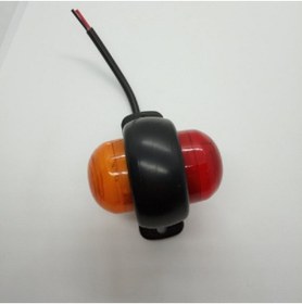 Resim T.A.S. Ledli Mini Takoz Lamba Kırmızı-sarı12&24v (4 ADET) 