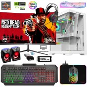 Resim Xaser XSR830 Ryzen 7 5700X 16GB Ram 512GB M.2 Nvme SSD 12GB RTX4070 Super 24"curved 180Hz Sıvı Soğutma Oyuncu Bilgisayarı 