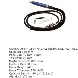 Resim Osaka Opt-P 1504 Mikro Kalıpçı Taşlama 