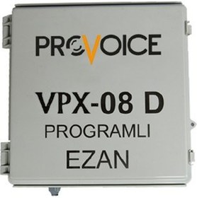 Resim VPX-08 D Programlı 80 Watt Anfili Ezanmatik 