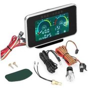 Resim Artfulabode Yağ Metre Lcd K20036 Hallow Gerilim Dijital Basıncı Araba 4-in-1 Cy 1 Adet 