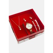 Resim Fantastik Store Kelebek Kayışlı Bayan Kol Saati ve Takı Seti Kombini 