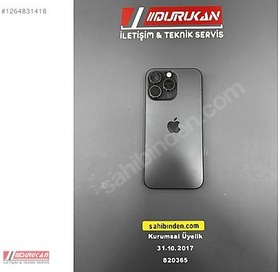 Resim Apple iPhone 15 Pro Max İkinci El YD | 256 GB | Siyah 
