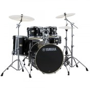 Resim Yamaha Stage Custom Birch 20" Akustik Davul Seti (Raven Black) 