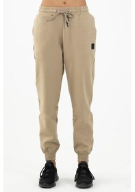 Resim Maraton Sportswear Comfort Kadın Dönüşlü Paça Basic Açık Vizon Eşofman Altı 22163-açık Vizon Açık Vizon 