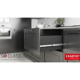 Resim Samet So Class Teleskopik Ray 43-35 Cm 