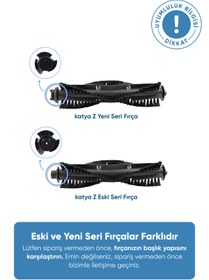Resim Şımart Teknoloji (ESKİ SERİ UYUMLU) Katya Z Robot Süpürge Sarf Seti / Süpürme 