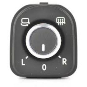 Resim Arisar Volkswagen Golf 6 7 Passat Tiguan 2010 Sonrası Krom Ayna Ayar Düğmesi 