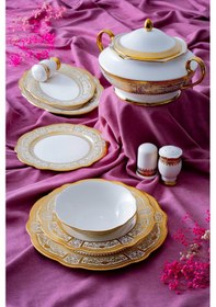 Resim Acar Anjelica 12 Kişilik 60 Parça Yemek Takımı 