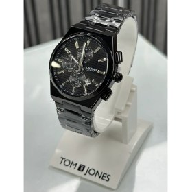 Resim Tom Jones Siyah Çelik Erkek Kol Kol Saati 