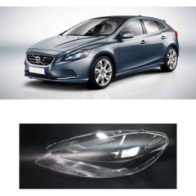 Resim 3K Volvo V40 Uyumlu Sol Far Camı 2013 2016 