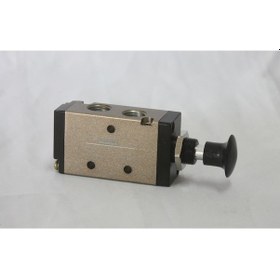 Resim Pnömatik El Kumandali Valf 5/2 Valf 1/4 