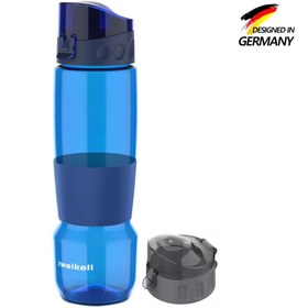 Resim zweikell Pivot Switch Royal Blue Bpa Içermez 650 ml Tritan Kırılmaz Suluk-su Matarası - Yedek Kapak 