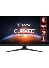 Resim MSI 27" G272C 1920x1080 (FHD) CURVE 1000R VA 170HZ 1MS FREESYNC PREMIUM GAMING MONITOR 
