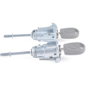 Resim Araba Sol + Sağ Kapı Kilidi Varil Silindir 6l3837167b / 168b Seat Cordoba Ibiza Iıı İçin 