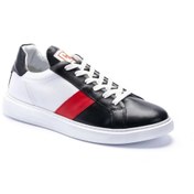 Resim LUCIANO BELLINI C11702 Hakiki Deri Ortopedik Taban Erkek Günlük Sneaker Ayakkabı 