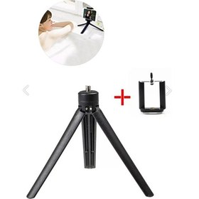 Resim Pratik Mağazam Üçgen Ayaklı Telefon Kamera Fotoğraf Makine Tutucu Tripod Ayak 