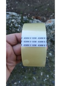 Resim Tapex Koli Bantı 45x100 Şeffaf 6 Adet 
