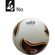 Resim Muba Her Zemine Uygun Kauçuk Futbol Topu No:4 
