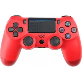 Resim Jingyi Ps4 Için Kablosuz Kumanda, Playstation 4 Oyun Konsolu Için Gamepad Uzaktan Kumanda Çubuğu, Şarj Edilebilir Pil, Çift Titreşim Kolu (Kırmızı) (Yurt Dışından) 