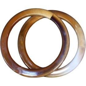 Resim Çanta Sapı Yuvarlak Kahverengi 10 cm 