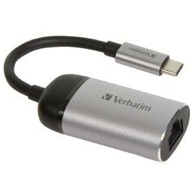 Resim Verbatim USB-C Gigabit Ethernet Adaptörü 