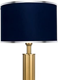 Resim MİNİMAL E-TİCARET & BİLGİ TEKNOLOJİLERİ İcon Gold Abajur (Lacivert) 