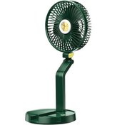 Resim Zhkj Shop Ff-996 Ev Taşınabilir Şarjlı Yer Vantilatörü Ff-996 Beyaz Yükseltilmiş Versiyon-beyaz 1785 Yeşil 