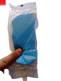 Resim Bebek Peeling Banyo Süngeri - Bebek Yıkama Süngeri 