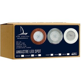 Resim Beyaz Gömme Led Spot No.1 - Beyaz 