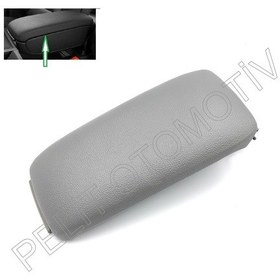 Resim Audi A3 2004 2008 Kol Dayama Kapağı Deri Gri 8p0864245j 