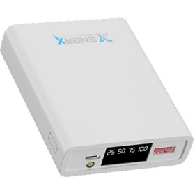 Resim ENERX Enr-p1025dc 10000 Mah 2.1 Amper Led Göstergeli Powerbank Beyaz 