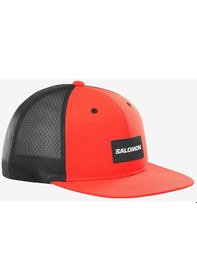 Resim Salomon Trucker Flat Cap Cherry Tomato// Şapka Lc2232000 001 
