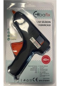 Resim Bafix Mum Silikon Tabancası Siyah 40w 