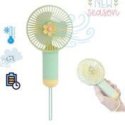 Resim CROW'S TECH El Fanı-Mini Taşınabilir Fan Usb 3 Kademeli Sessiz Çalışma Taşınabilir Şarjlı Vantilatör 