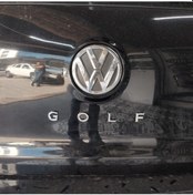 Resim Golf Yazısı Bagaj Arması Bagaj Yazısı Gri Siyah 