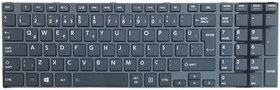 Resim Toshiba Satellite C55-A-11G, C55-A-14C, C55-A-13W İle Uyumlu Klavye, Siyah 